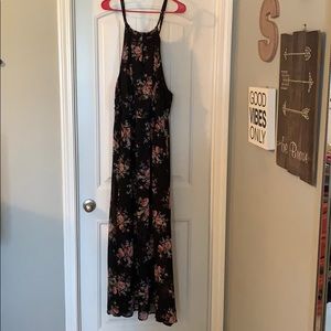 Torrid Chiffon Halter Dress